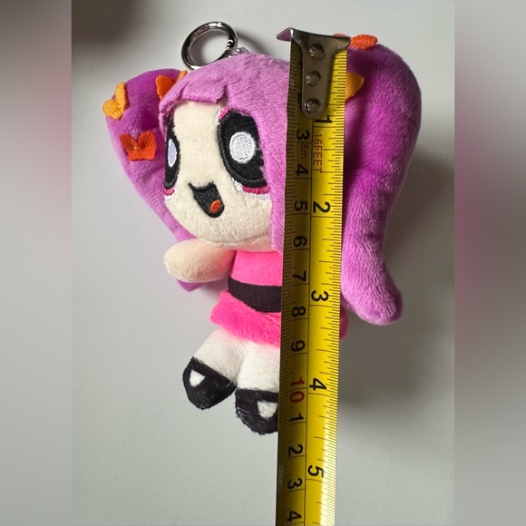 NewJeans x PowerPuff Girls Line Friends-Hanni Plush Keychain Dangler 5” - Picture 5 of 7